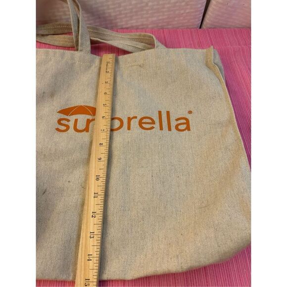 Sunbrella tote bag 14.5x15 - Picture 7 of 10